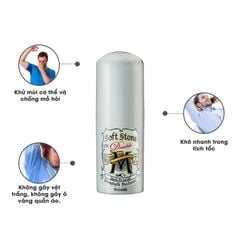 [Lăn Khử Mùi] Đá Khoáng Dạng Sáp Dành Cho Nam Deonatulle Soft Stone Double Non-Menthol For Men 20G