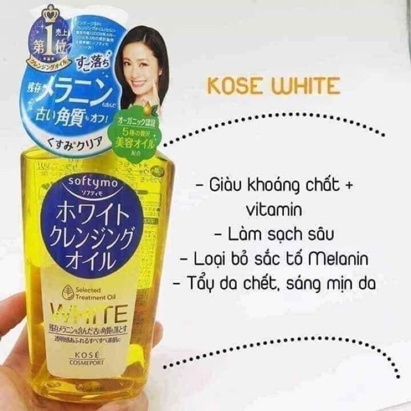 Dầu Tẩy Trang Kose Softymo Cleangsing Oil Nhật Bản 230ml