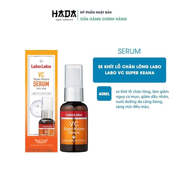 Serum se khít lỗ chân lông Labo Labo 40ml