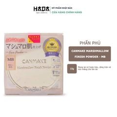 Phấn Phủ Canmake Marshmallow Finish Powder Nhật Bản Mềm, Mịn, Tự Nhiên, Che Phủ Cao, Chống Nắng, Kiềm Dầu 10g