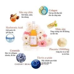 Nước Uống Nhau Thai Cừu Fracora Placenta Nhật Bản 3 Trong 1 đẹp da căng mịn, chống lão hoá và tăng sức khoẻ 150.000 mg