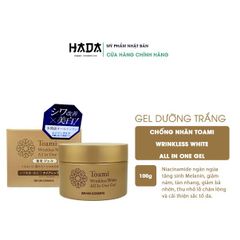 Gel Dưỡng Trắng Chống Nhăn Toami  Wrinkless White Al in One Gel Nhật Bản- 100G