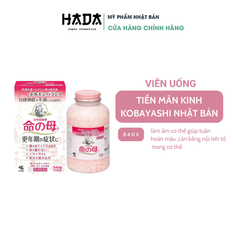 Viên uống tiền mãn kinh Kobayashi Nhật Bản 840 viên