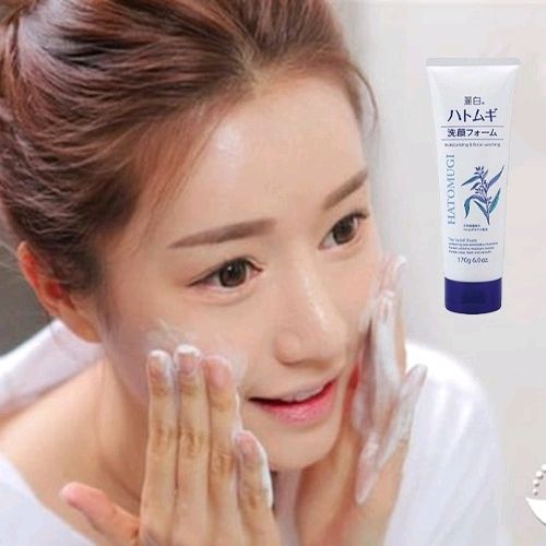 Sữa Rửa Mặt Trắng Da Hatomugi Hạt Ý Dĩ Nhật Bản 130gr / 170gr