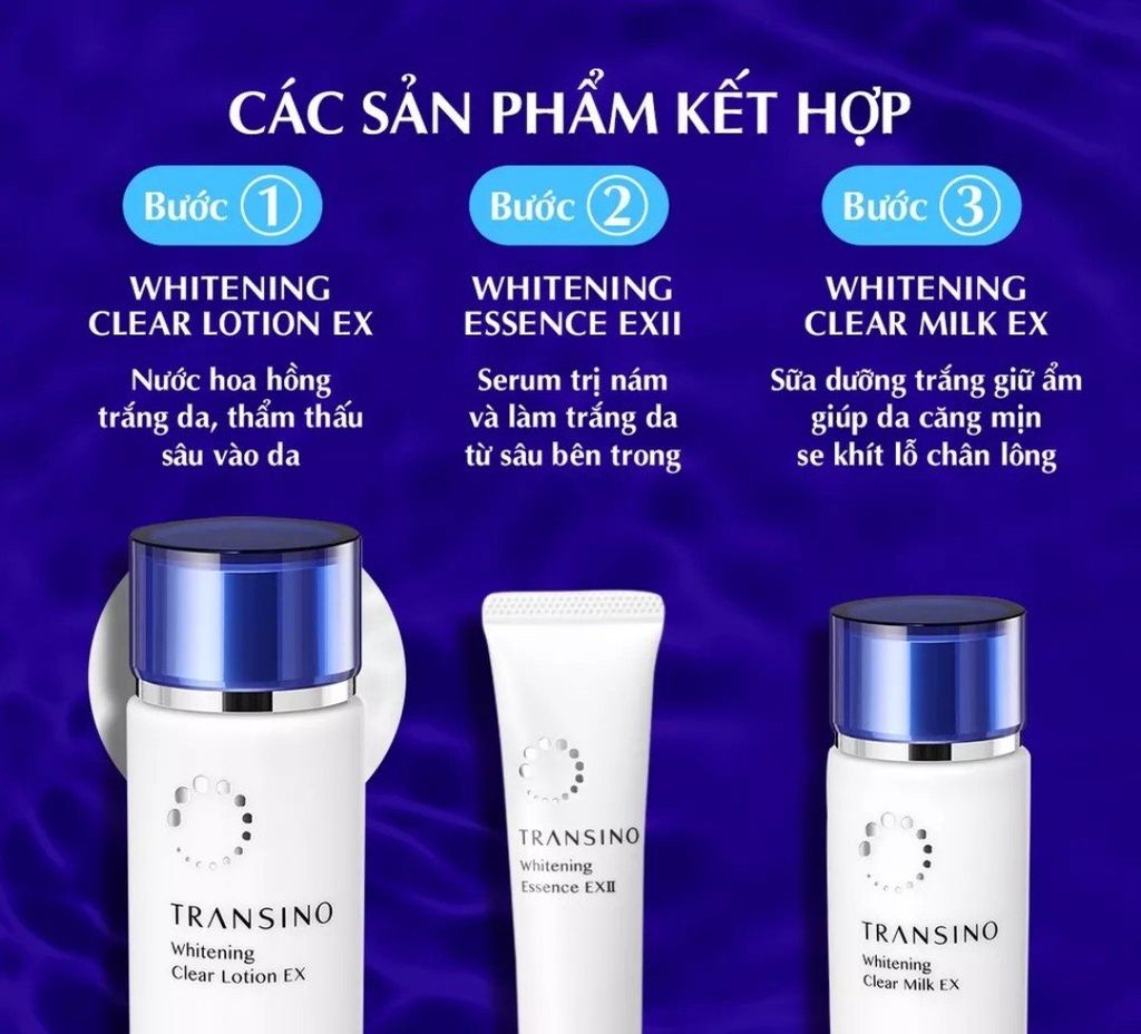 Nước hoa hồng Transino Whitening Clear Lotion 150ml