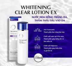 Nước hoa hồng Transino Whitening Clear Lotion 150ml