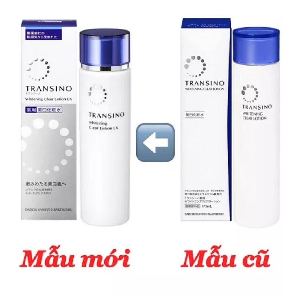 Nước hoa hồng Transino Whitening Clear Lotion 150ml