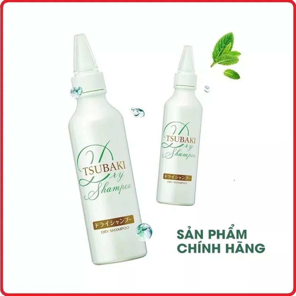 Dầu Gội Khô Tsubaki Dry Shampoo 180ml