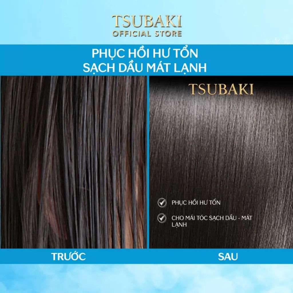 Dầu Gội Khô Tsubaki Dry Shampoo 180ml