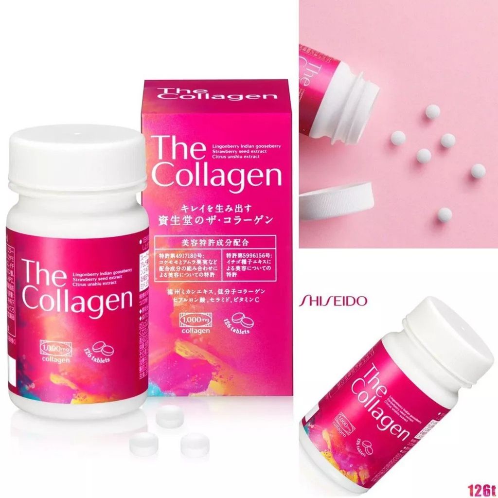 Viên uống the collagen Shiseido The Collagen 126 viên