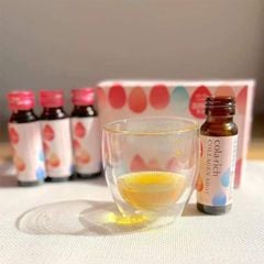 Collagen dạng nước Cola-rich Collagen Shot Q'sai Nhật Bản Hộp 10 lọ 50ML