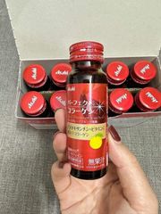 Nước Uống Collagen Asahi Perfect Asta 50ml * 10 chai màu đỏ ( Trên 30 tuổi)