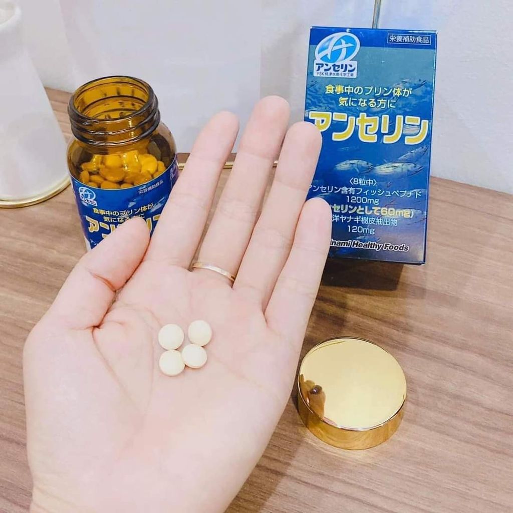 Viên Uống Hỗ Trợ Điều Trị Bệnh Gout Anserine Minami Nhật Bản 240 viên