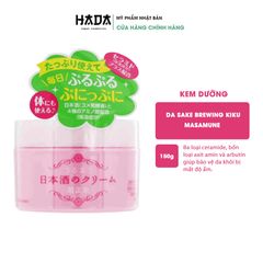 Kem Dưỡng Ẩm Sáng Da Nước Gạo Sake Nhật Bản Kikumasa Sake Cream 150g