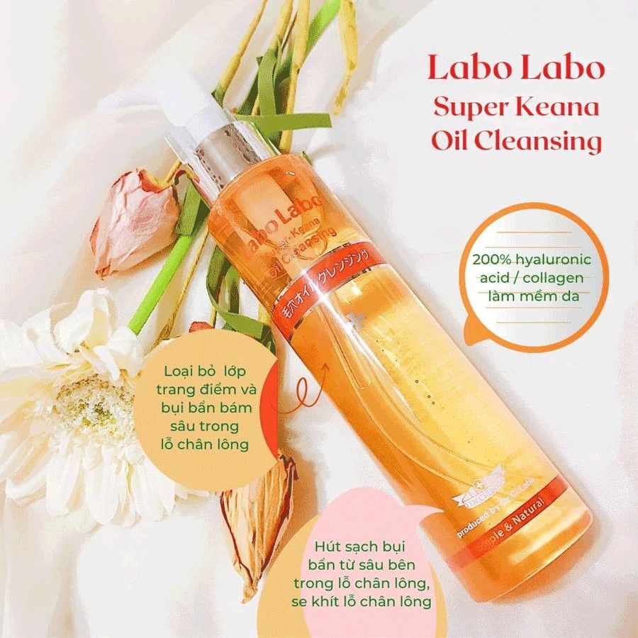 Dầu Tẩy Trang Labo Labo Super-Keana Oil 110ml