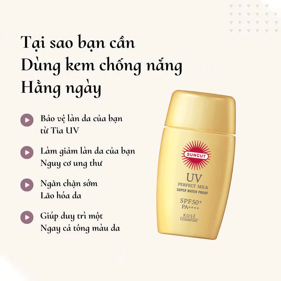 Sữa Chống Nắng Kosé-Suncut Perfect SPF50+/PA++++ 60ml