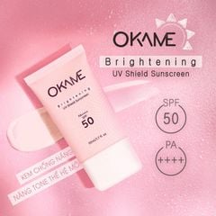 Kem chống nắng Okame Brightening UV Shield Sunscreen SPF 50/PA++++ 50ml