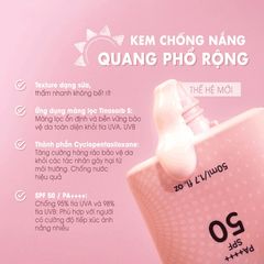 Kem chống nắng Okame Brightening UV Shield Sunscreen SPF 50/PA++++ 50ml