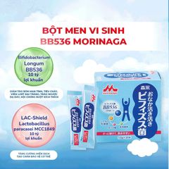 THỰC PHẨM BẢO VỆ SỨC KHỎE BỘT MEN VI SINH BB536 MORINAGA NHẬT BẢN