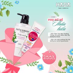 Combo Sữa tắm và Sữa rửa mặt Softymo Kose