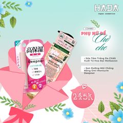 Combo Sữa tắm Mellsavon + Son dưỡng Omi Menturm