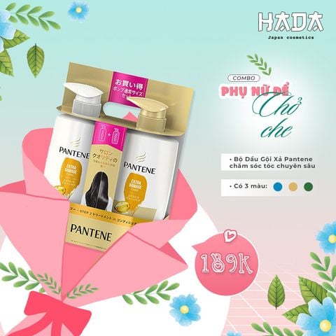 Bộ dầu gội xả Pantene