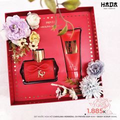 Set nước hoa nữ CAROLINA HERRERA + Body Scrub