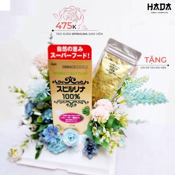 Tảo xoắn Spirulina Nhật Bản