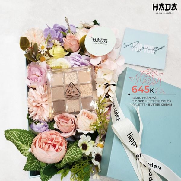 Bảng Phấn Mắt 3CE Multi Eye Color Palette - Butter Cream