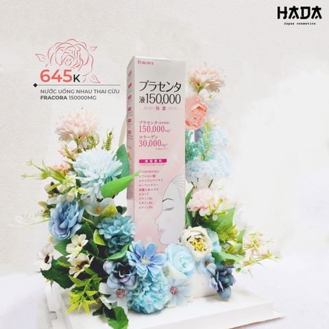 Nước Uống Nhau Thai Fracora Placenta 150.000mg - 480ml