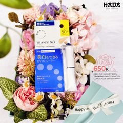 Kem Che Khuyết Điểm Transino Whitening UV Concealer SPF50+ PA++++ Nhật Bản