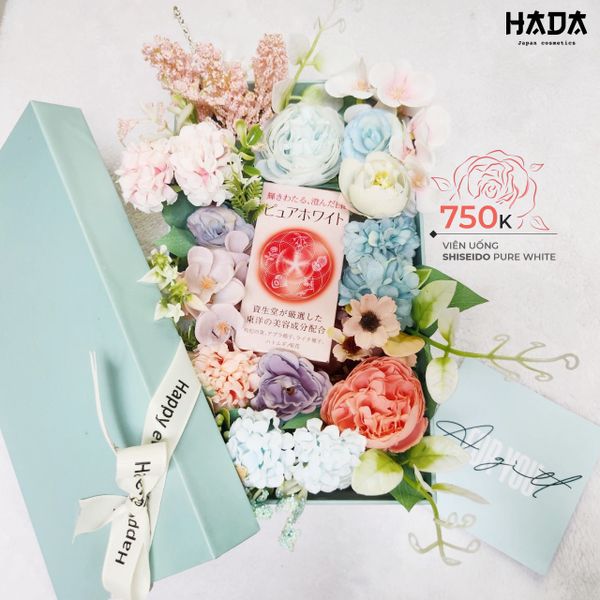 Viên Uống Trị Nám Trắng Da Shiseido Pure White 270 Viên