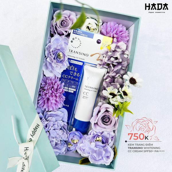 Kem trang điểm Transino Whitening CC Cream 30g