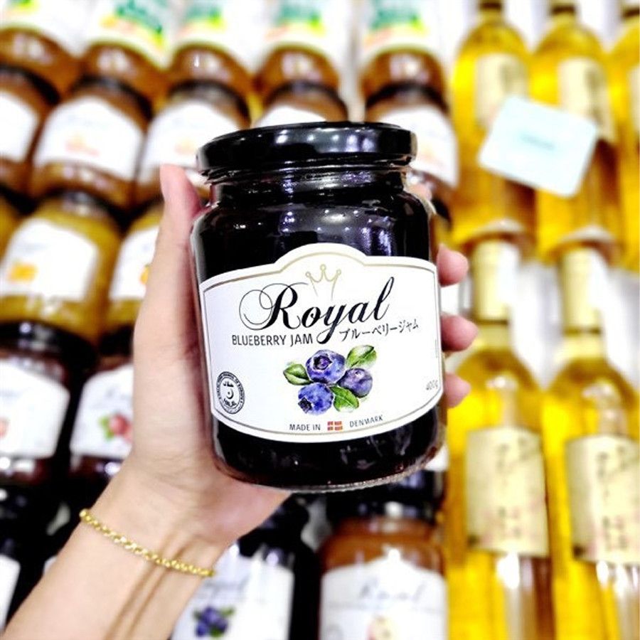 Mứt việt quất và mật ong cam Royal Nhật Bản 400gr