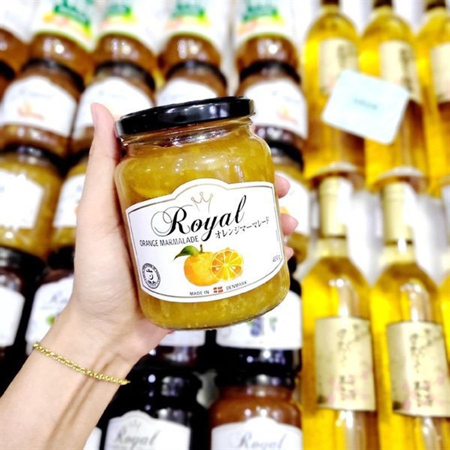 Mứt việt quất và mật ong cam Royal Nhật Bản 400gr