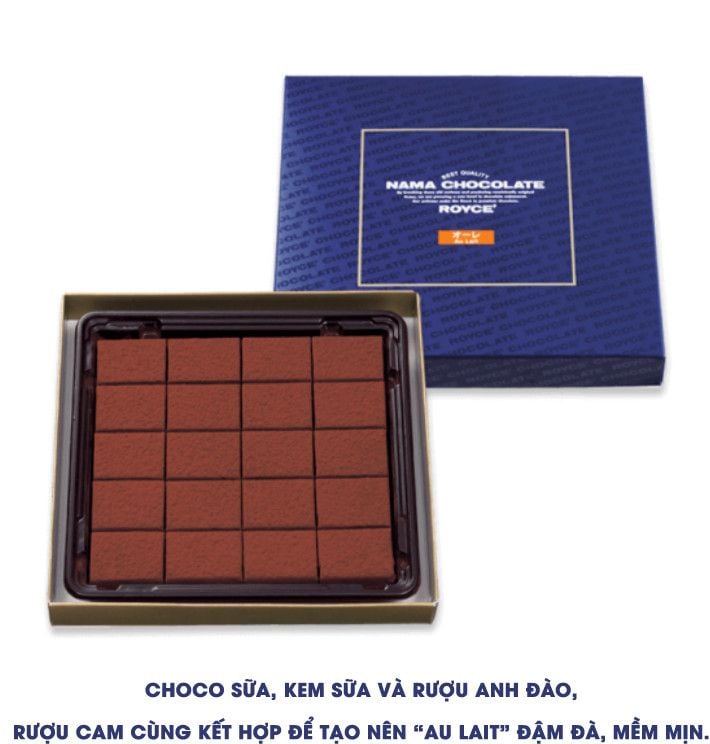 Nama Chocolate Royce Socola Tươi Hộp 20 Viên