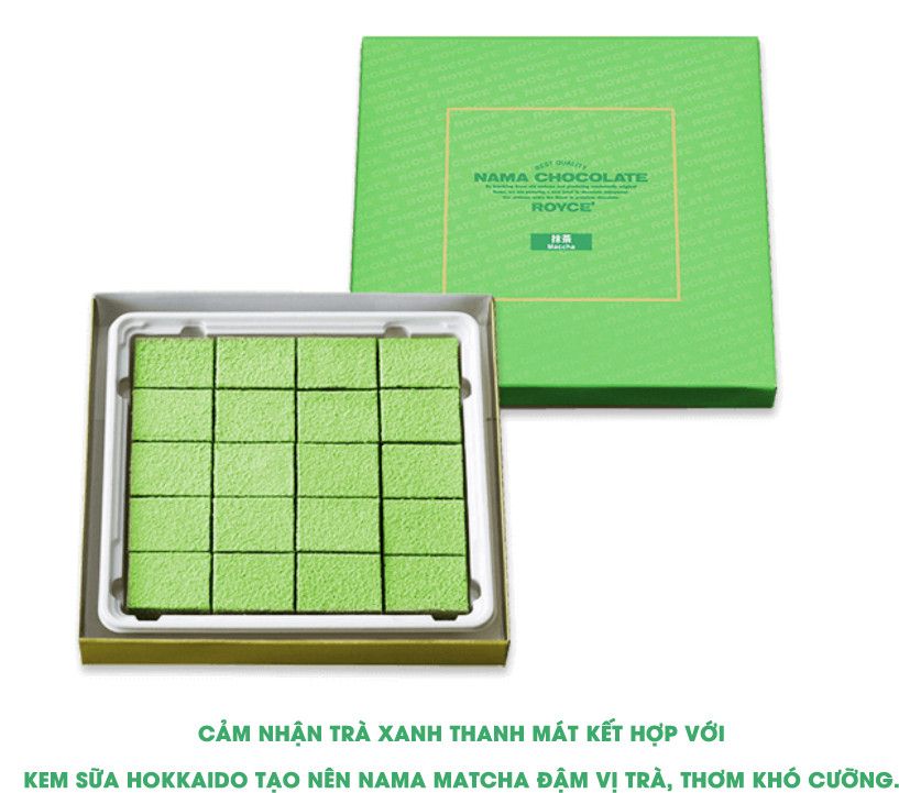Nama Chocolate Royce Socola Tươi Hộp 20 Viên