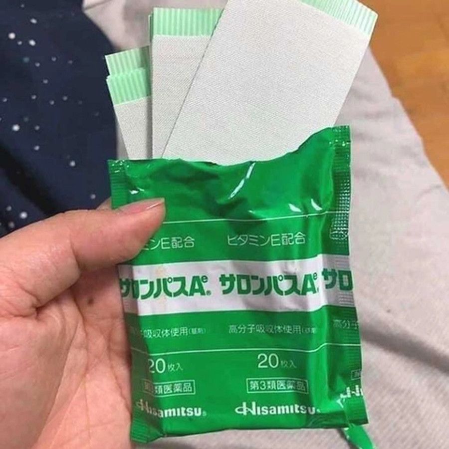 Cao dán giảm đau Salonpas Hisamitsu 140 miếng
