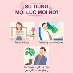 Mặt Nạ Xông Hơi Mắt MegRhythm Không Hương 5 Miếng
