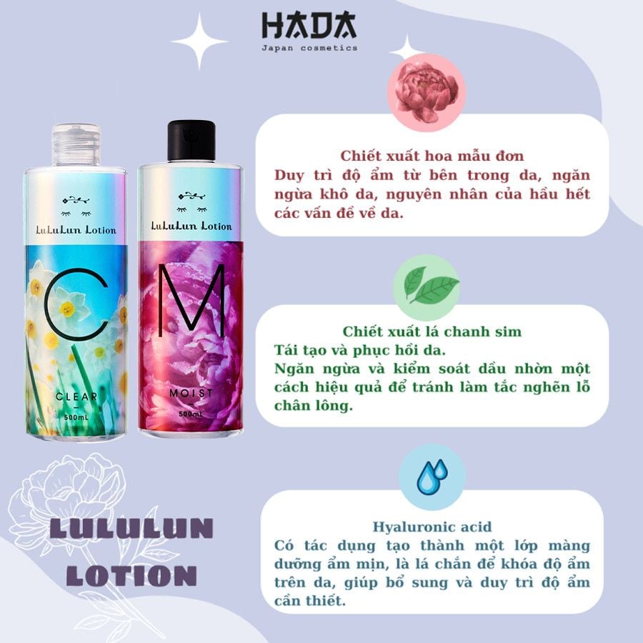 Nước dưỡng da LuluLun Lotion 500ml