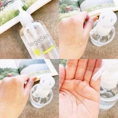 Nước hoa hồng kiêm serum Vegeskin Rich Moist Lotion 500ml thuần chay dưỡng ẩm sâu