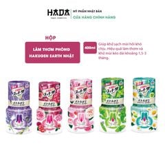 Hộp làm thơm phòng Earth Sukki-ri Nhật Bản khử mùi hiệu quả tạo hương thơm nhiều mùi hương 400ml/hộp