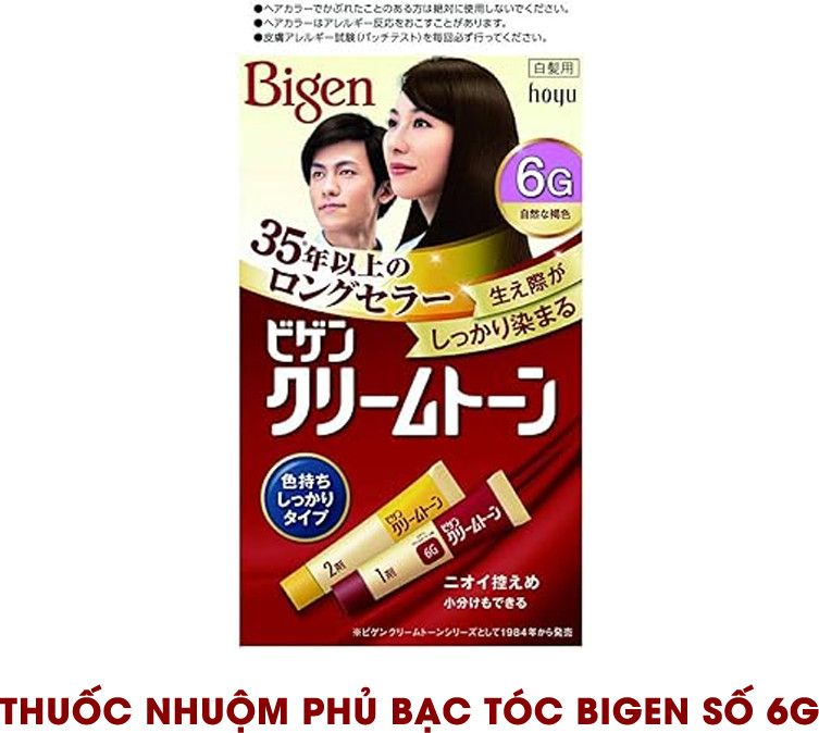 Thuốc Nhuộm Tóc Bigen Của Nhật Bản