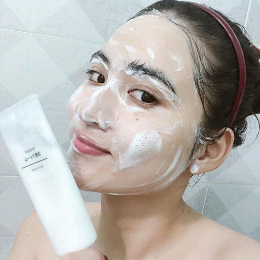 Sữa rửa mặt Muji Face Soap Nhật Bản 100g