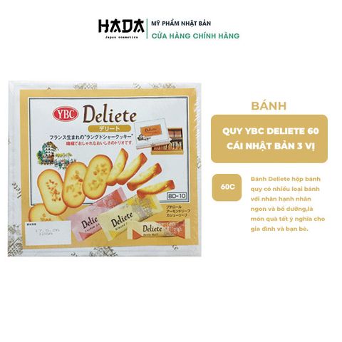 Bánh quy YBC Deliete - 60 cái