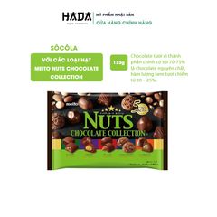 Kẹo Chocolate Meito các vị Nhật Bản