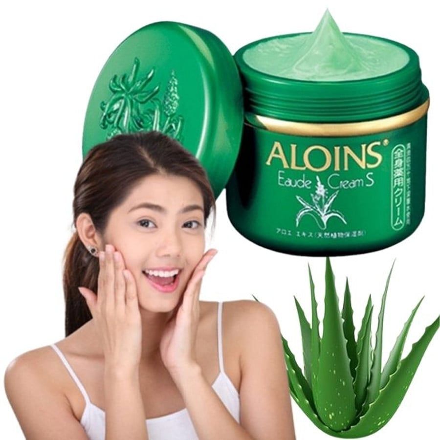 Kem dưỡng trắng da Aloins Eaude Cream S Của Nhật 185g