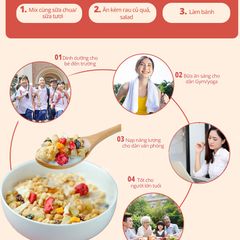 Ngũ cốc sấy khô Calbee đỏ 800g