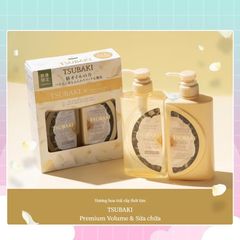 BỘ DẦU GỘI + DẦU XẢ CAO CẤP SHISEIDO TSUBAKI 490ML NICOLAI BERGMANN