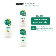 Sữa tắm Naive Kracie Nhật Bản 530ml
